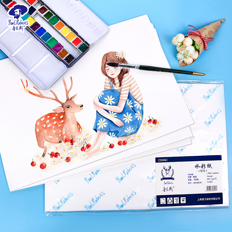 鲁本斯星空水彩纸