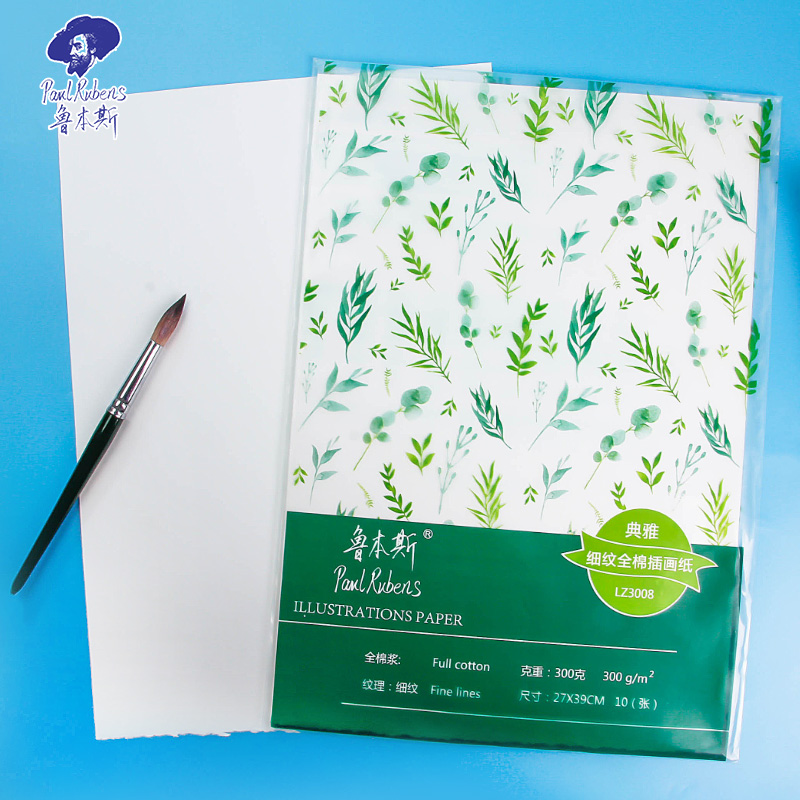 Rubens elegant illustration paper