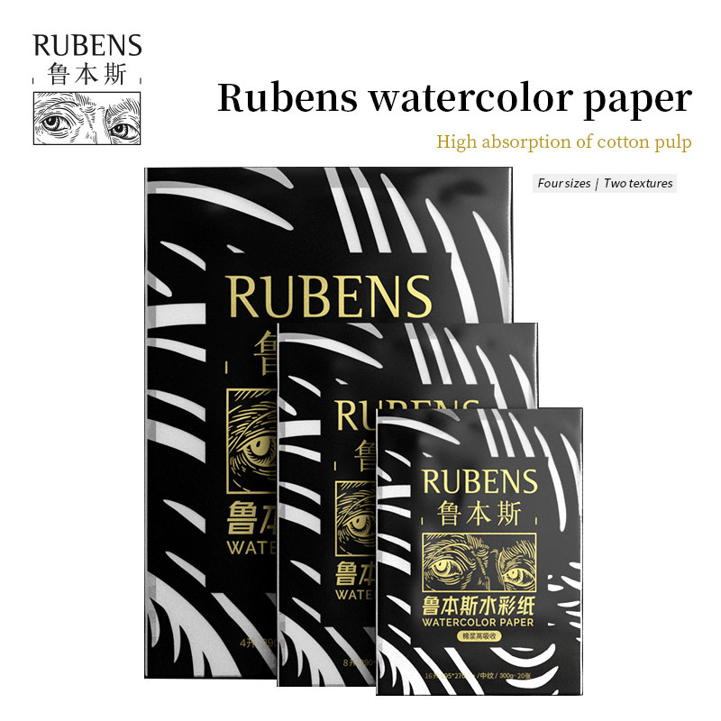 Rubens high soak up watercolor paper