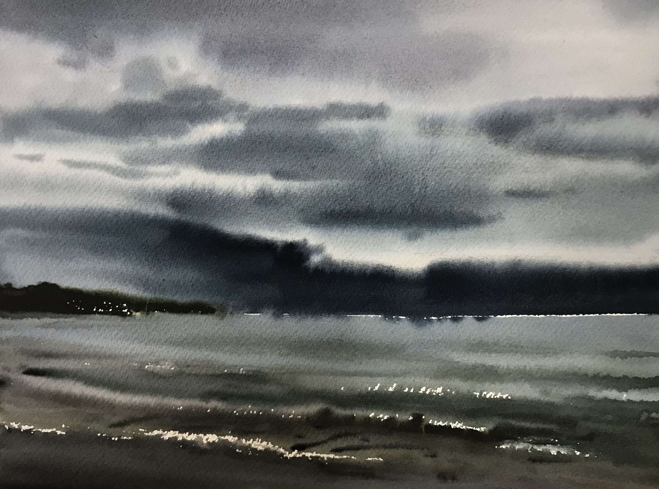 水彩画家叶又绿老师 作品分享