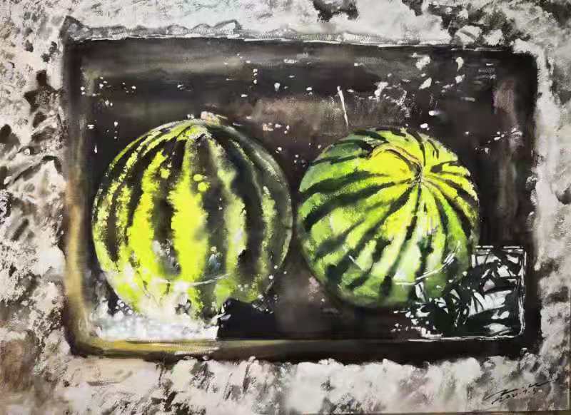 水彩画家詹旺老师 作品分享